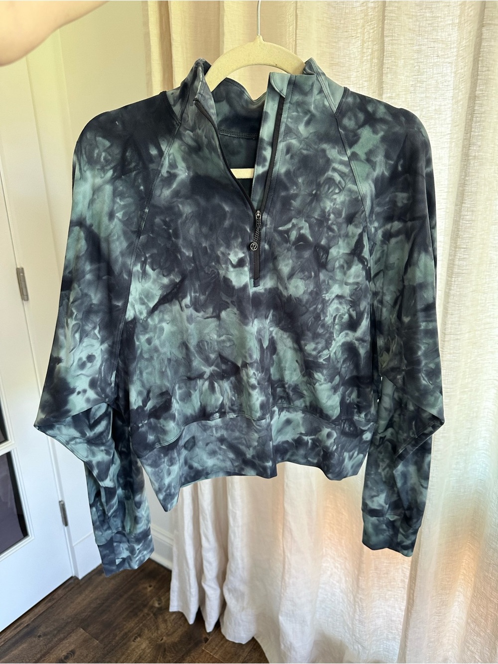 lululemon athletica Tie-Dye Quarter Zip Pullover